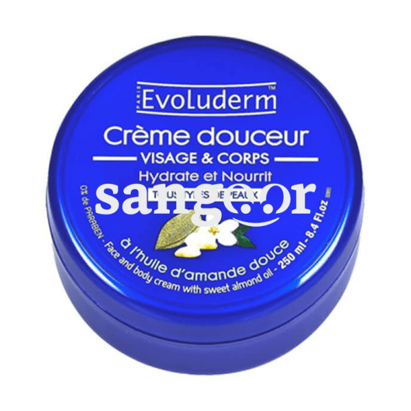 EVOLUDERM CREME VISAGE CORPS 250ML