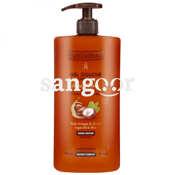 EVOLUDERM GEL DOUCHE HUILE D ARGAN 1L