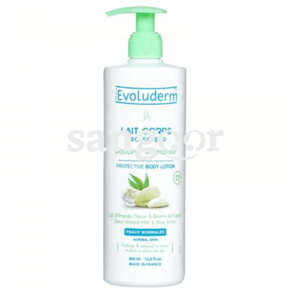 EVOLUDERM LAIT DE CORPS AMANDE 500ML