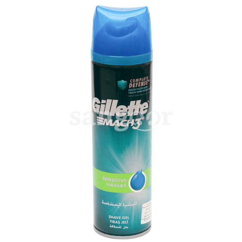 GILLETTE GEL MACH3 PEAU SENSIBLE 200ML