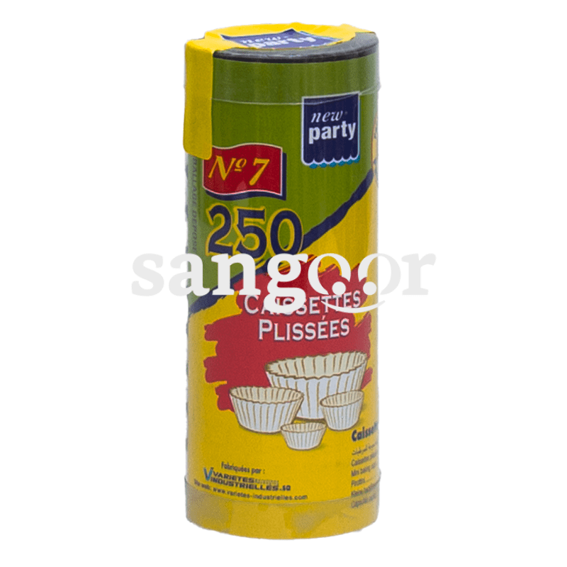 NEW-PARTY-CAISSETTES-N7-BLANC-MARRON-250P