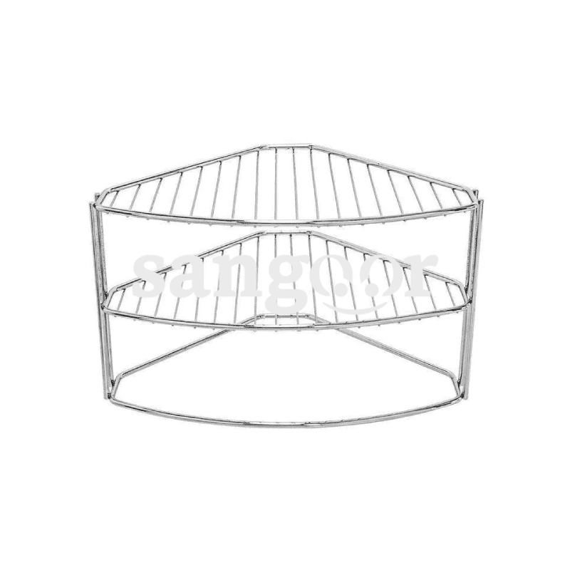 WENOKO-ETAGERE-DE-VAISSELLE-D-ANGLE-CHROMEE