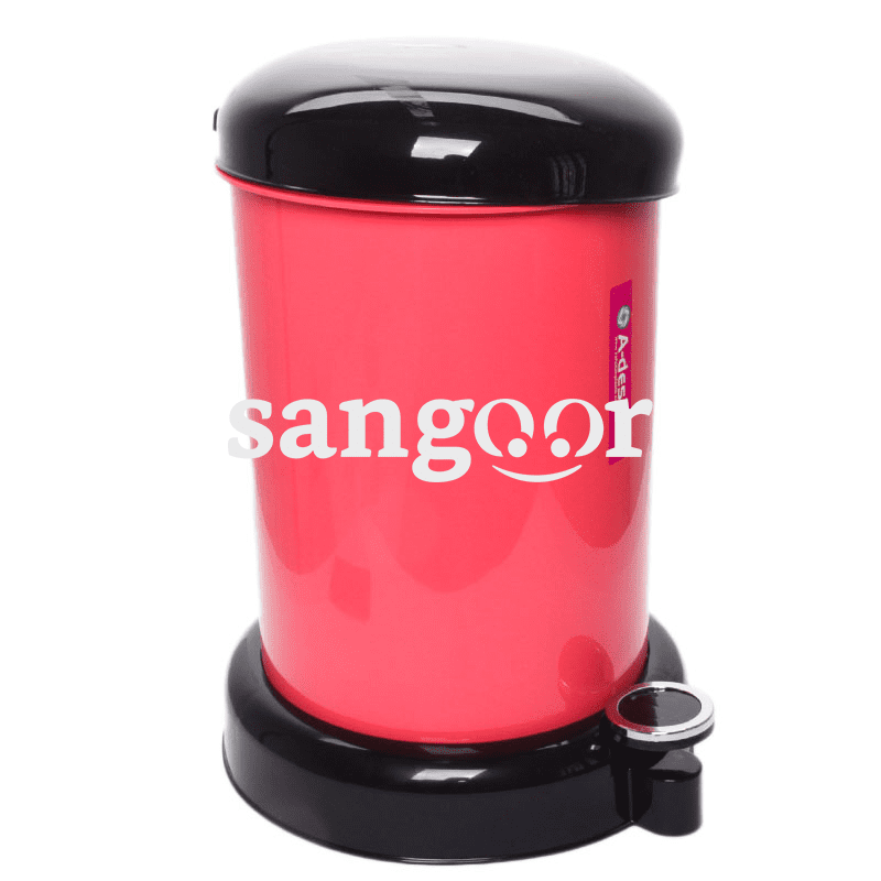 POUBELLE A DESIGN ROUGE (2)