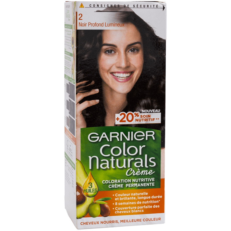 GARNIER COLOR NATURALS 2 NOIR PROFOND LUMINEUX