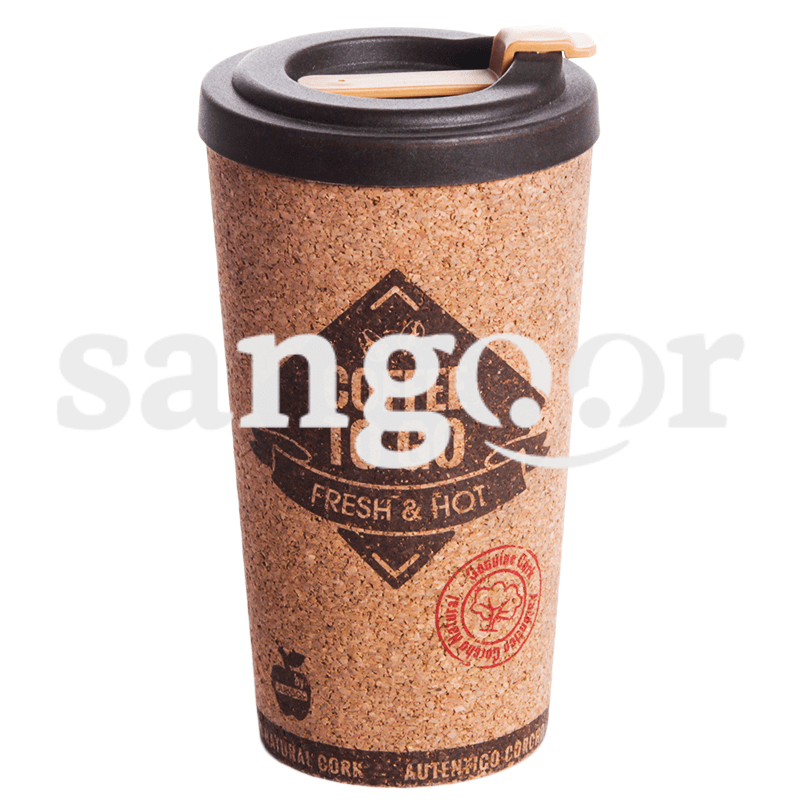 HOGAR VERRE A CAFE INCASSABLE AVEC COUVERCLE 0.5L