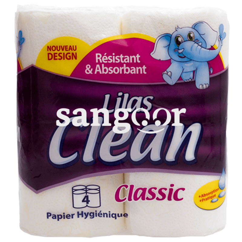 LILAS-PAPIER-HYGIÉNIQUE-CLEAN-CLASSIC-4RLX