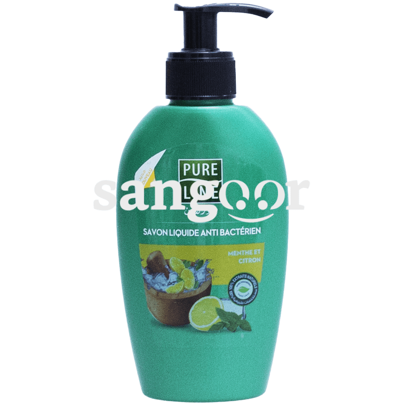 PURELINE-SAVON-LIQUIDE-ANTIBACTERIEN-MENTHE-CITRON-200ML
