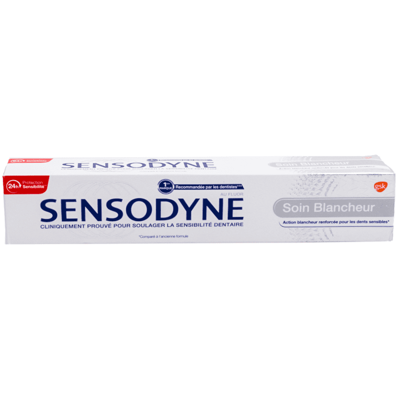 SENSODYNE DENTIFRICE SOIN BLANCHEUR 75ML