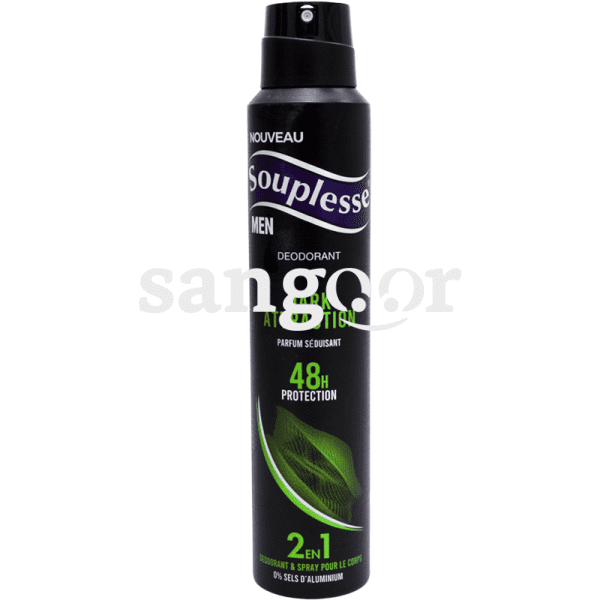 SOUPLESSE DEODORANT 200ML DARK ATTRACTION