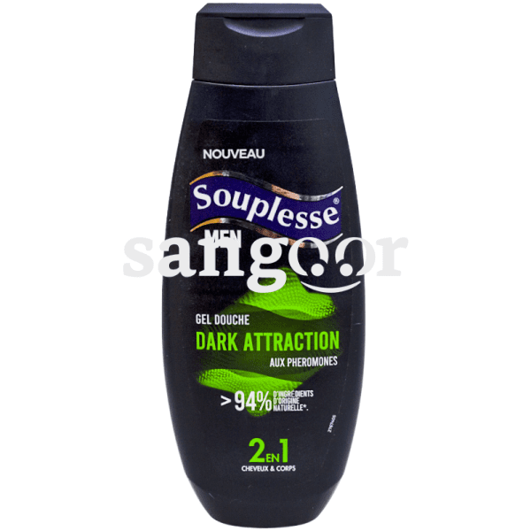 SOUPLESSE GEL DOUCHE 380ML DARK ATTRACTION