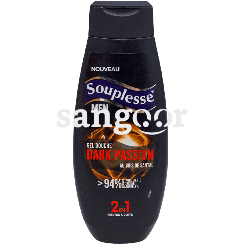 SOUPLESSE GEL DOUCHE 380ML DARK PASSION SOUPLESSE GEL DOUCHE 380ML DARK PASSION