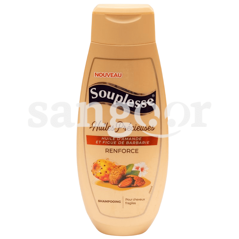 SOUPLESSE SHAMPOING 350ML HUILE AMANDE FIGUE DE BARBARIE SOUPLESSE SHAMPOING 350ML HUILE AMANDE FIGUE DE BARBARIE