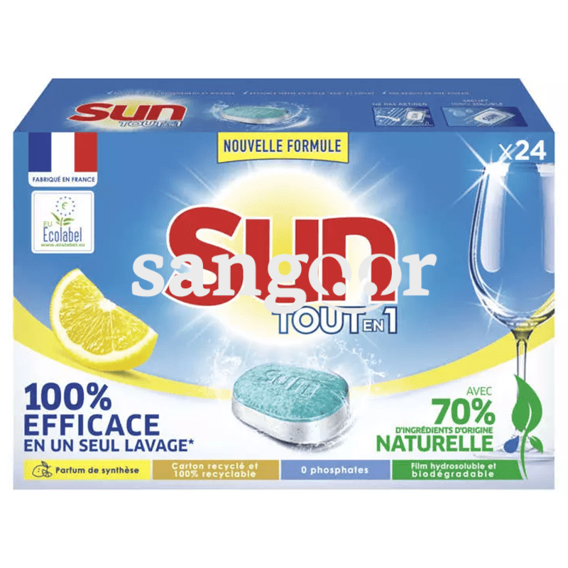 SUN-TABLETTE-LAVE-VAISSELLE-TOUT-EN1-24-DOSES-CITRON-420G
