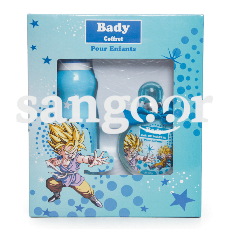 BADY COFFRET EAU DE TOILETTE 50ML+ DEODORANT 150ML BLEU
