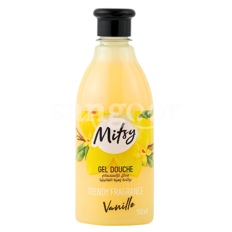 MITSY GEL DOUCHE 500ML VANILLE MITSY-GEL-DOUCHE-500ML-VANILLE.png.Prix Tunisie