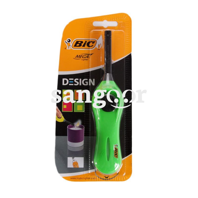 BIC MEGALIGHTER BRIQUET U140 FLUO VERT BLIST