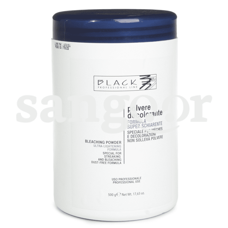 BLACK POUDRE MECHE BLUE 500ML