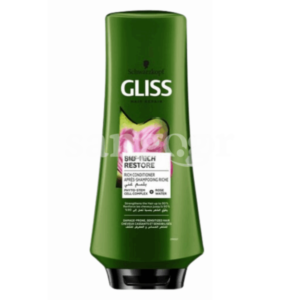 GLISS-APRES-SHAMPOING-400ML-BIO-TECH-RESTORE-2.png.Prix Tunisie