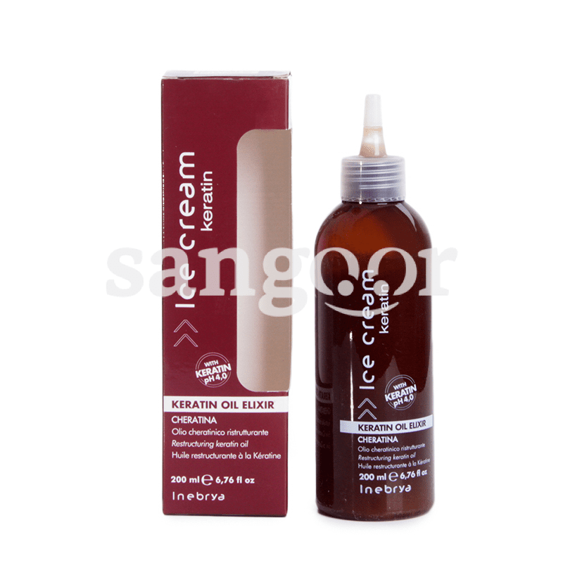 INEBRYA HUILE KERATIN OIL ELIXIR 200ML