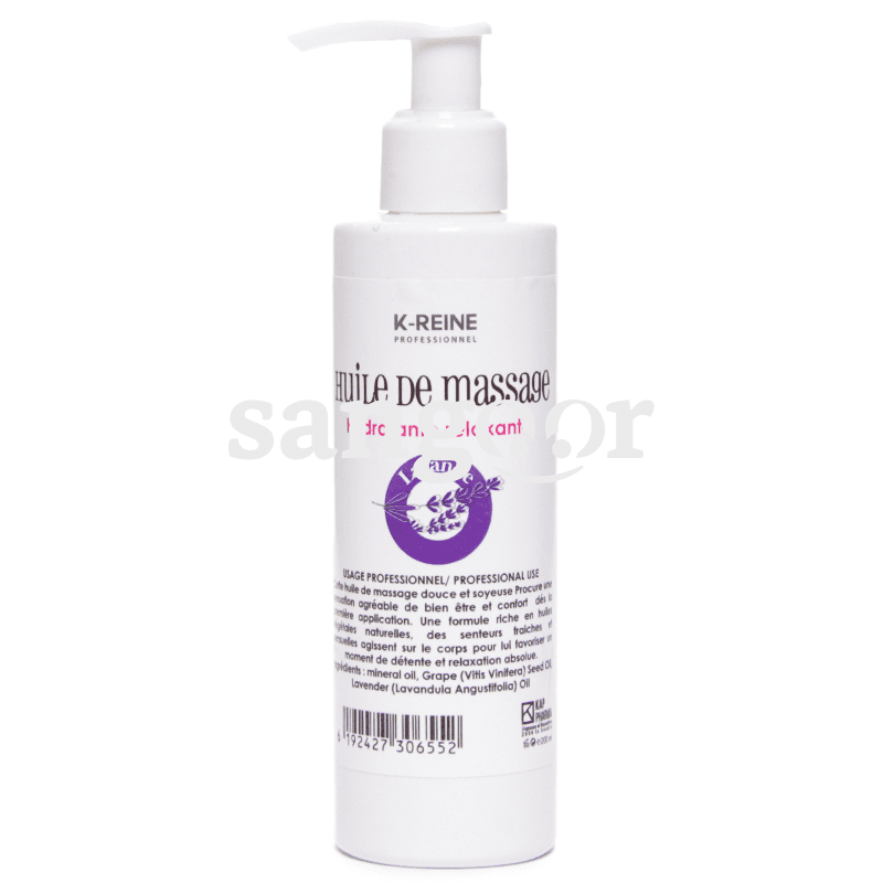 K REINE HUILE DE MASSAGE LAVANDE 200ML