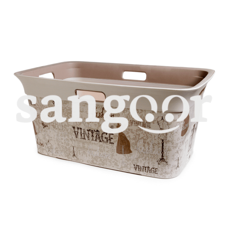 KIS PANIER A LINGE 59 39 27 CLASSIC VINTAGE 45L