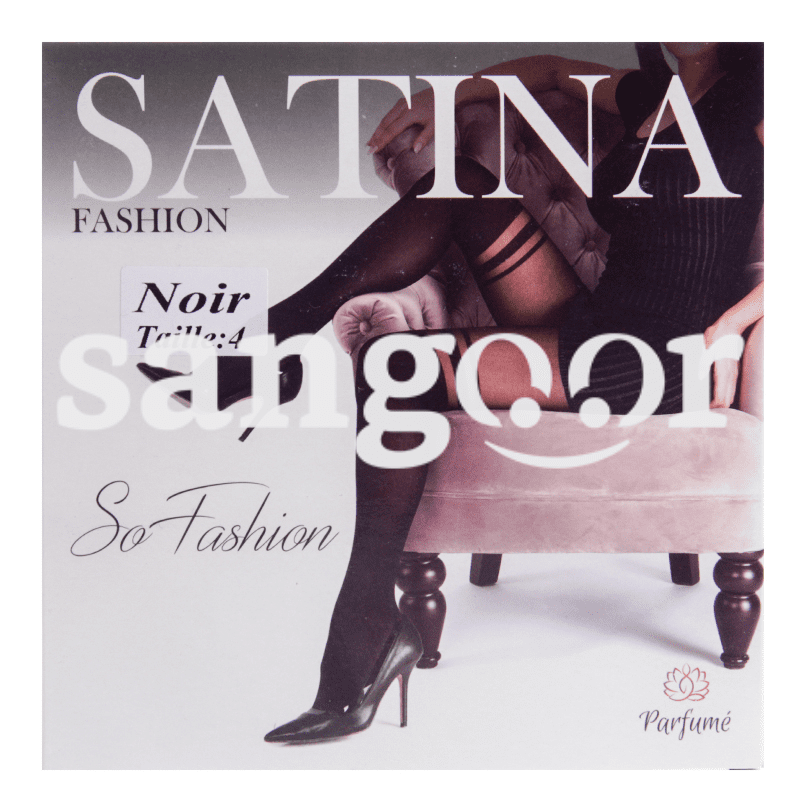 SATINA COLLANT SO FASHION NOIR T4