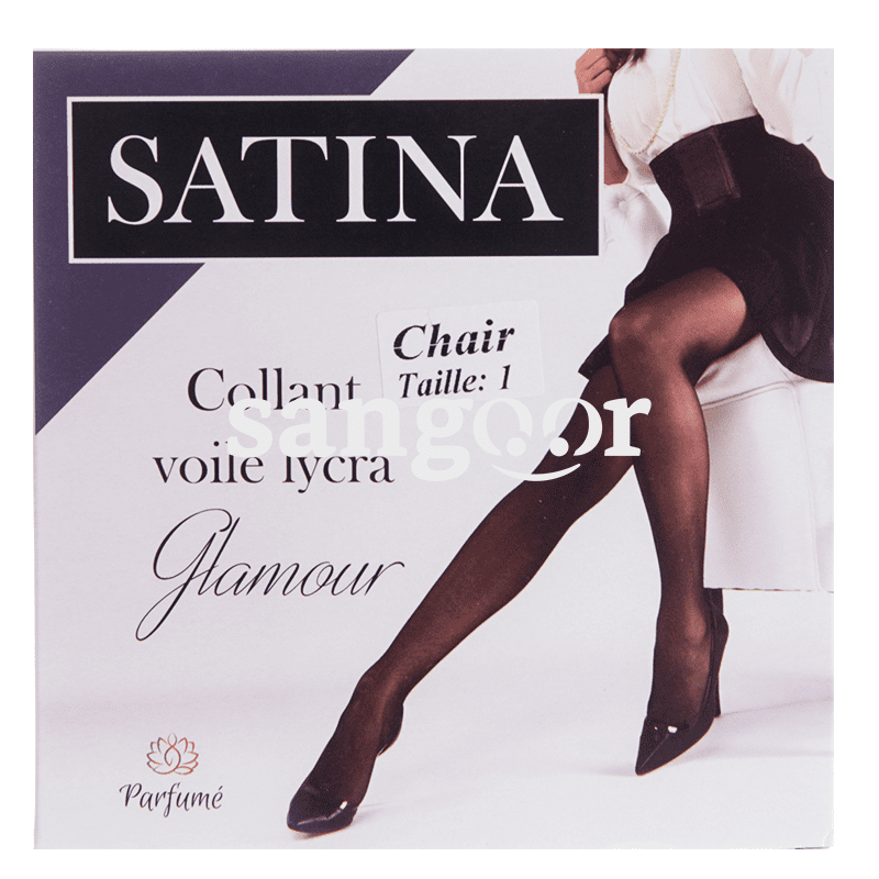 SATINA COLLANT VOILE LYCRA GLAMOUR CHAIR T1