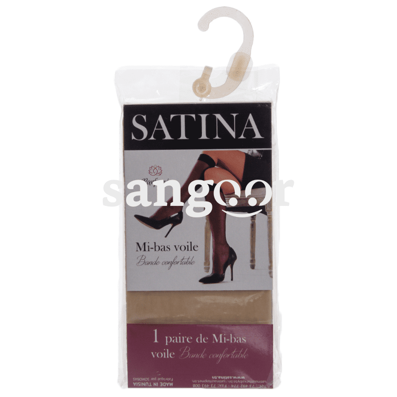 SATINA MI BAS VOILE BANDE CONFORTABLE CHAIR
