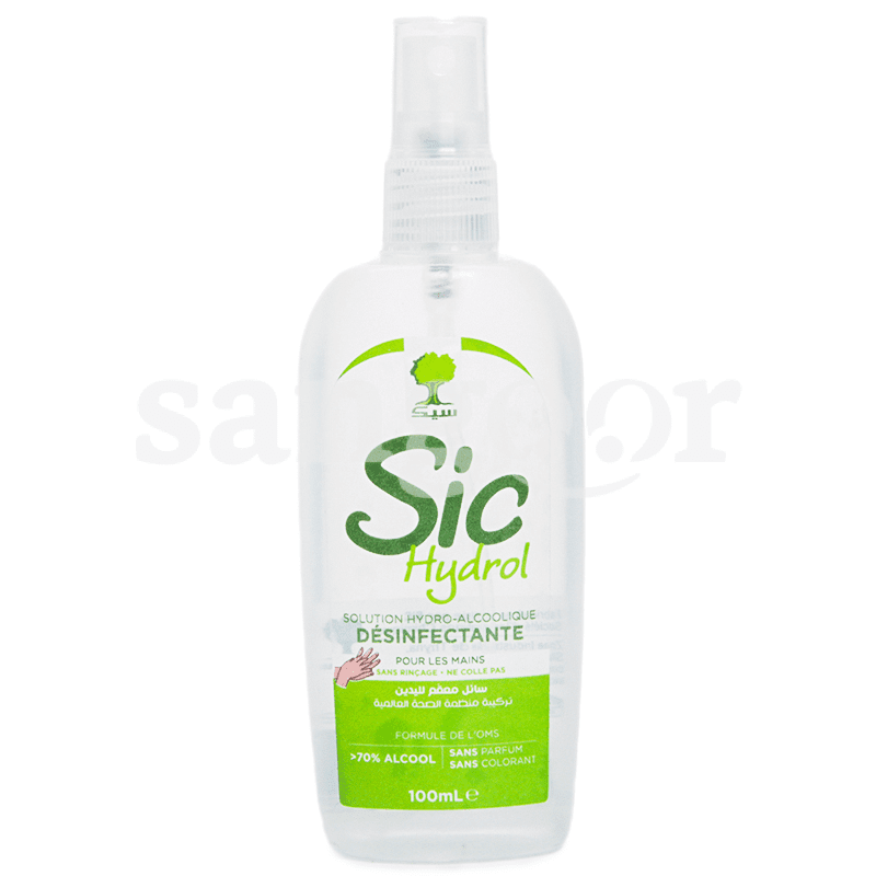 SIC SOLUTION HYDRO ALCOOLIQUE SPRAY MAIN 100ML