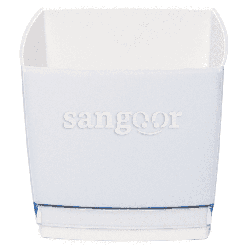 DONICZKA POT DESIGNO CUBE BLANC 17CM