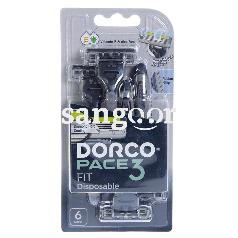 DORCO RASOIR BLISTER 3 LAMES 6PCS