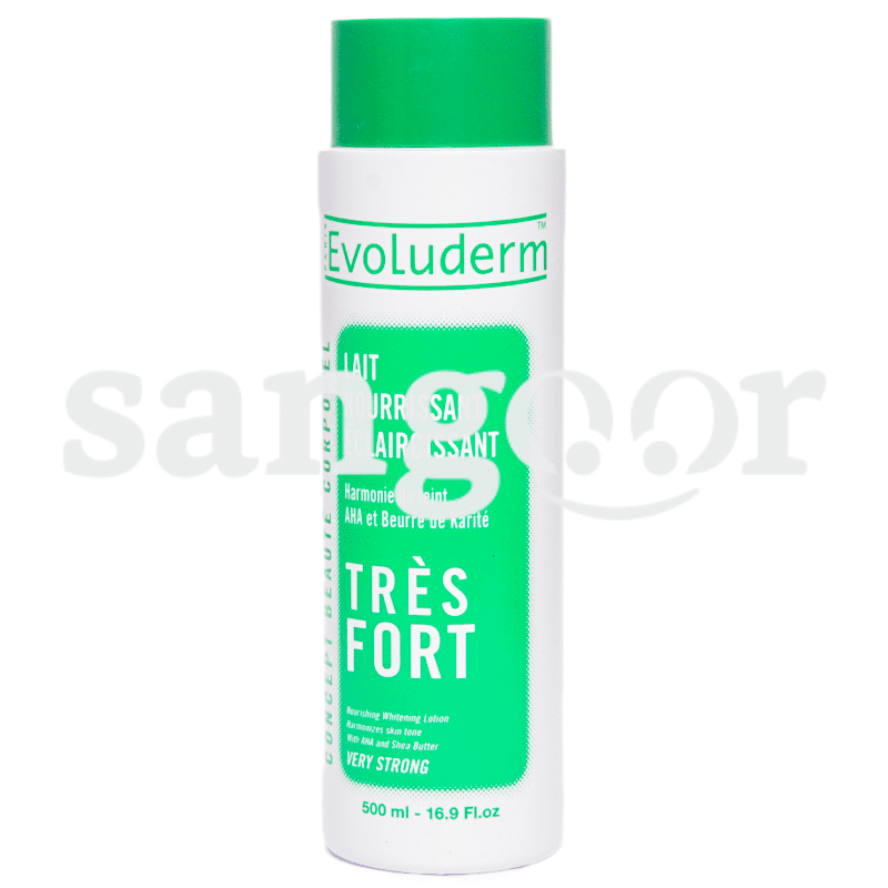 EVOLUDERM LAIT DE CORPS 500ML ECLAIRCISSANT TRES FORT