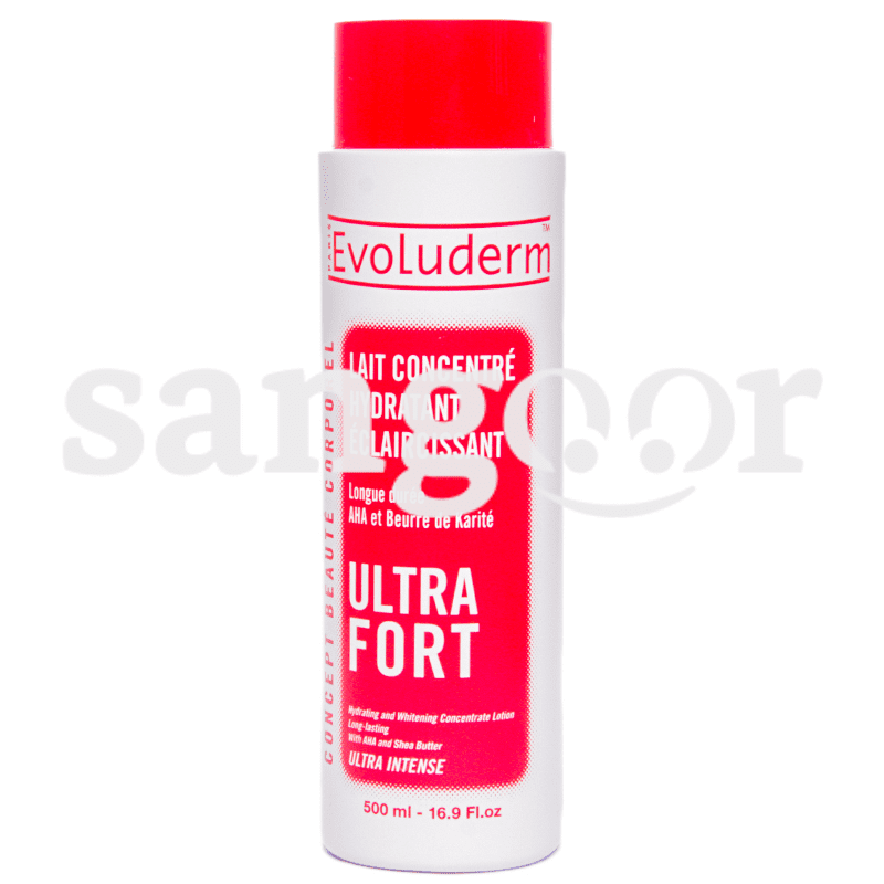 EVOLUDERM LAIT DE CORPS 500ML ECLAIRCISSANT ULTRA FORT