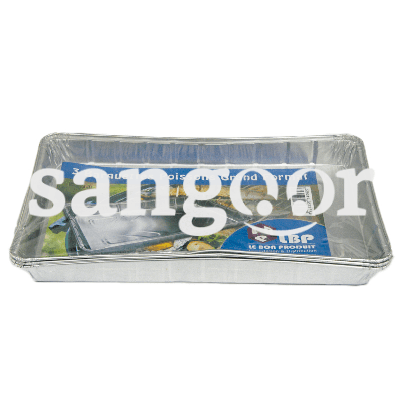 LBP BARQUETTES ALUMINIUM POISSON 5PCS