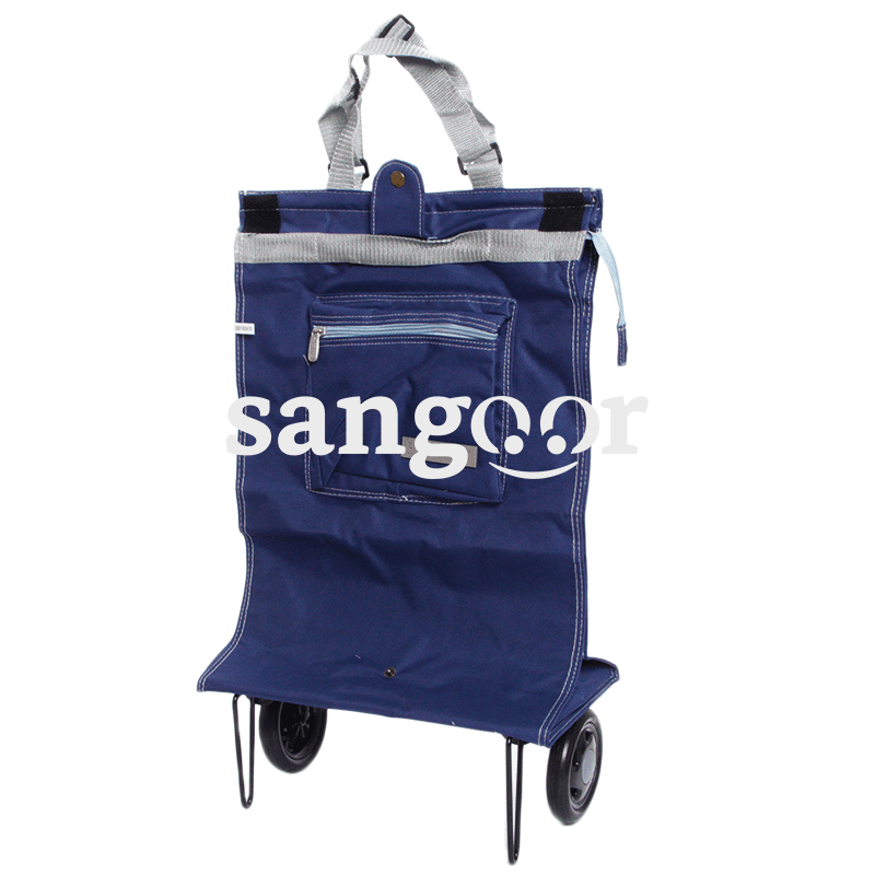 LIVRATEL SAC A ROULETTES STILO BASIC BLEU