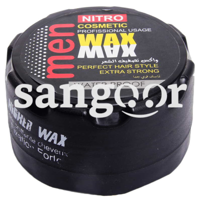 NITRO CIRE WAX NOIR POUR CHEVEUX 200ML
