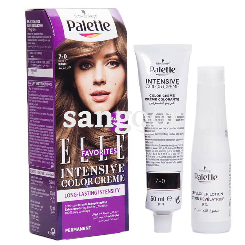 PALETTE TEINTURE 7-0 MEDIUM BLONDE