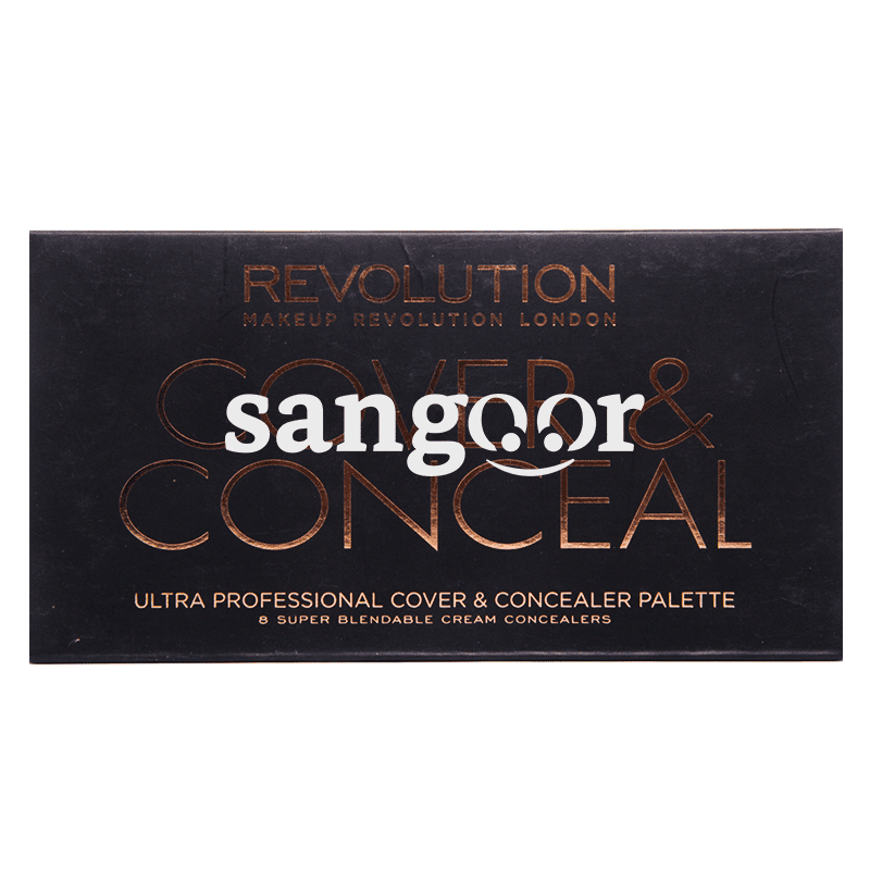 REVOLUTION PALETTE CREME COVER CONCEALER LIGHT TO MEDIUM2