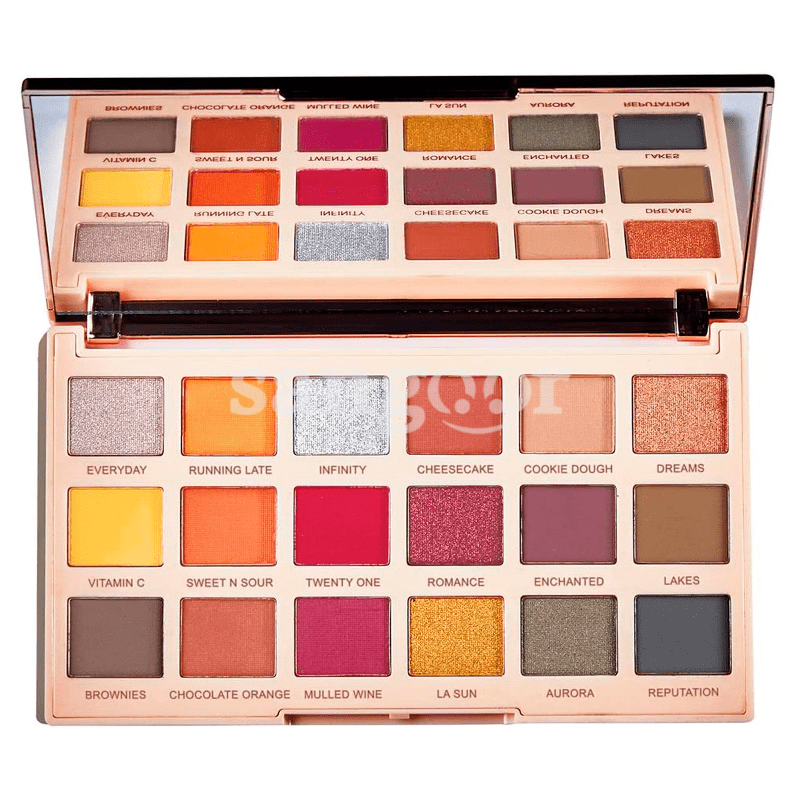 REVOLUTION PALETTE FARD A PAUPIERE EYESH SOPHYX EXTRA SPICE