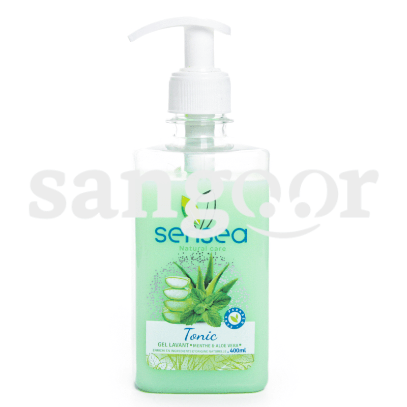 SENSEA SAVON LIQUIDE TONIC MENTHE ALOE VERA 400ML