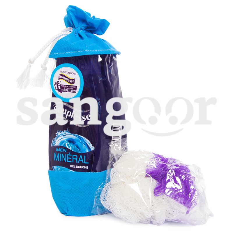 SOUPLESSE GEL DOUCHE LOT2 ENERGY 380ML+FLEUR DOUCHE GRAT SOUPLESSE GEL DOUCHE LOT2 ENERGY 380ML+FLEUR DOUCHE GRAT