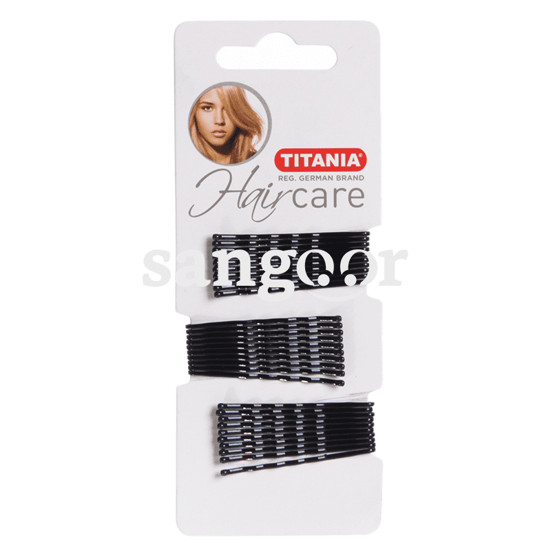 TITANIA PINCE CHEVEUX NOIR 30P