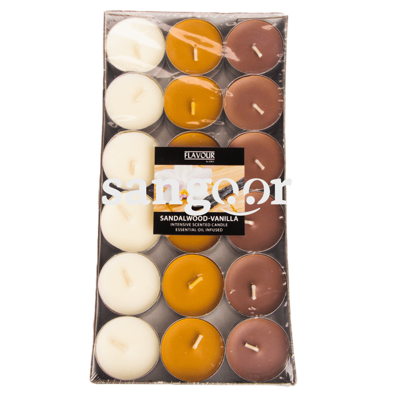 FLAVOUR CHAUFFE PLATS 36PCS38MM PARFUME BOIS DE SANTA ET VANILLE