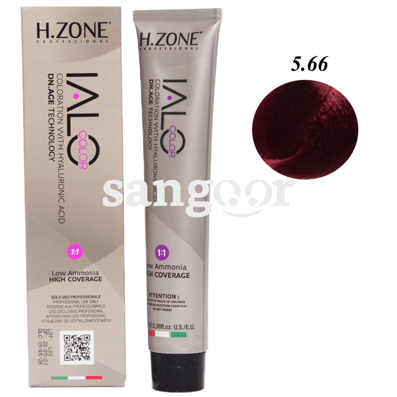 IALO TEINTURE N5.66 CHATAIN CLAIR ROUGE PROFOND