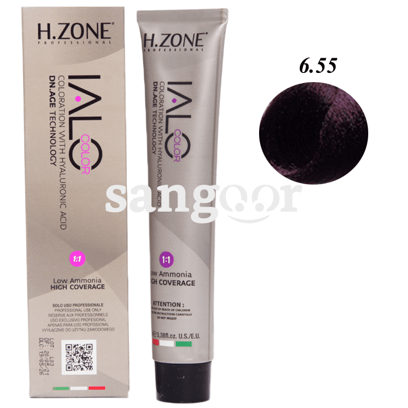 IALO TEINTURE N6.55 BLOND FONCE ROUGE INTENSE