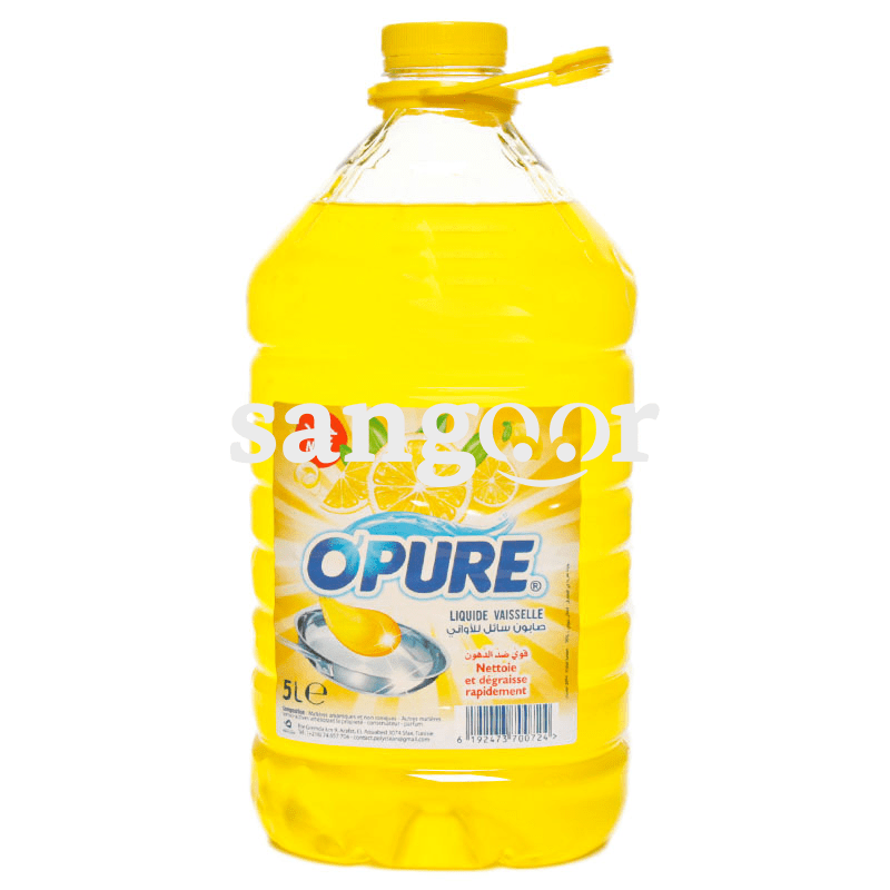 O PURE VAISSELLE 5L CITRON