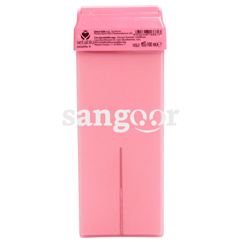 CIRE EPILATION TITANIUM 100ML ROSE SETABLU
