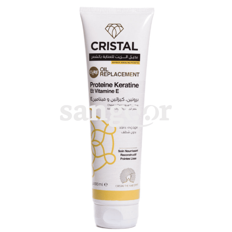 CRISTAL HUILE REPLACEMENT PROTEINE KERAT ET VITA E 300ML