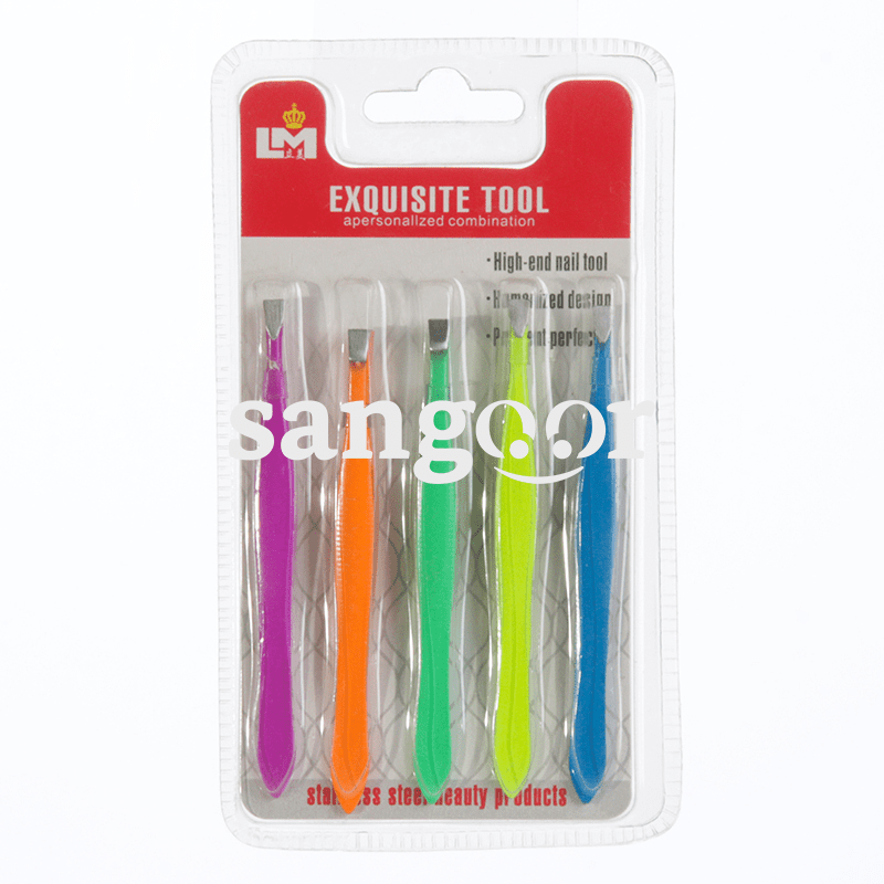 EXQUISITE TOOL PINCE A EPILER 5PIECES