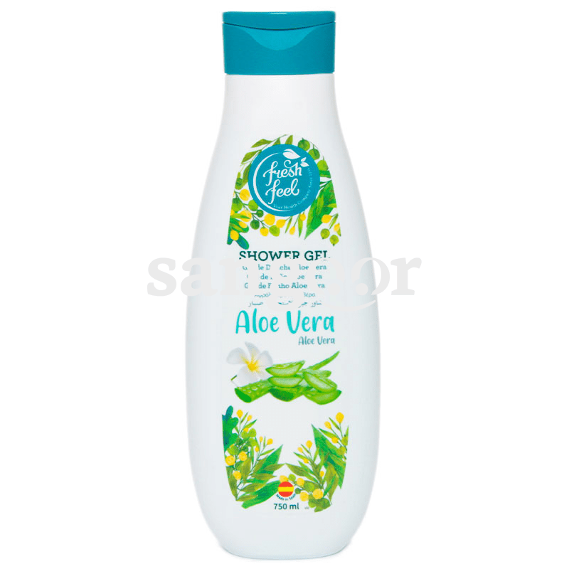 FRESH FEEL GEL DOUCHE ALOE VERA 750ML